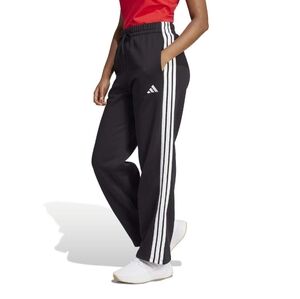 Adidas Women's Black Joggers with White Stripes
